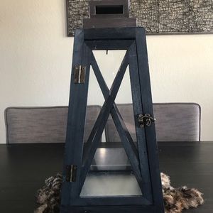 Navy decorative lantern